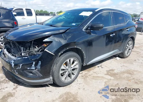 2018 Nissan Murano Sl из США, поврежденный, VIN 5N1AZ2MGXJN157919